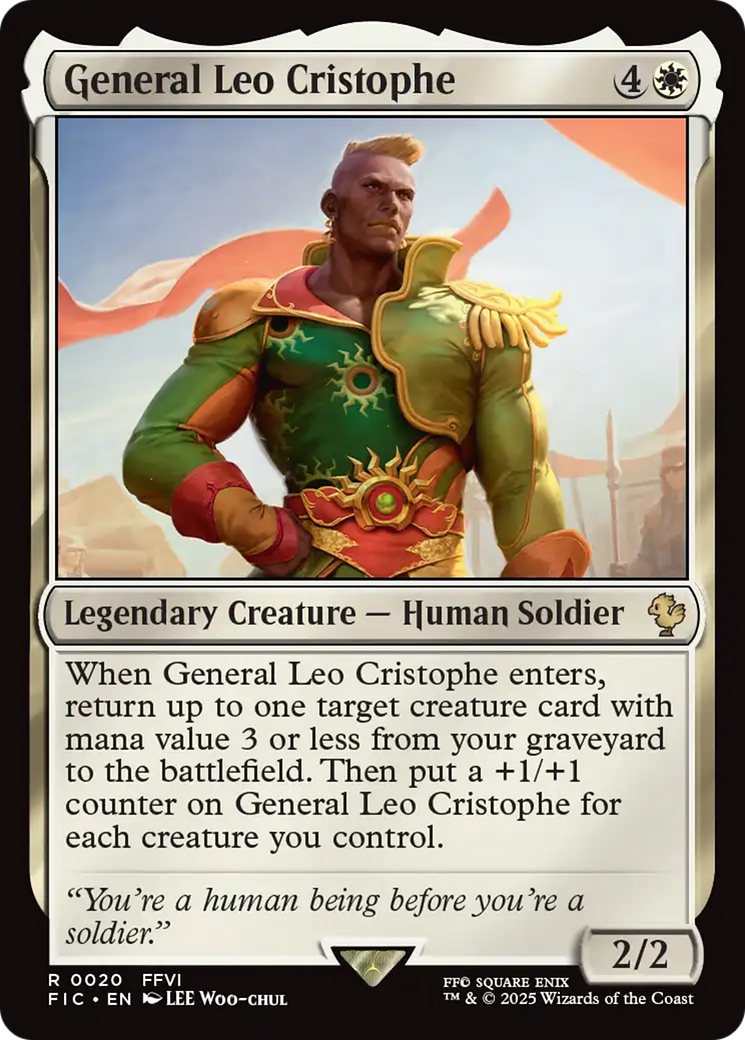 General Leo Cristophe [FINAL FANTASY Commander] | Rook's Games and More