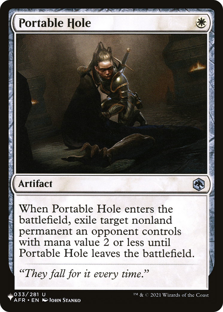 Portable Hole [The List] | Rook's Games and More