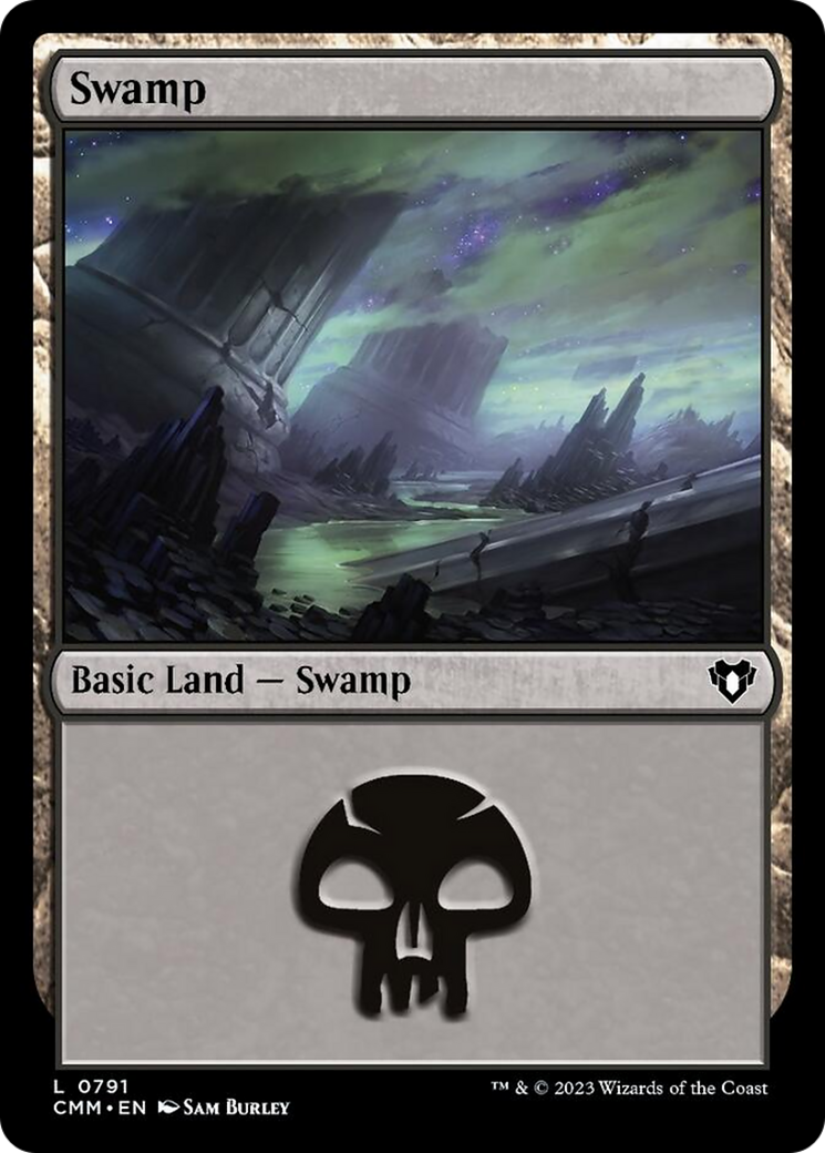 Swamp (791) [Commander Masters] | Rook's Games and More