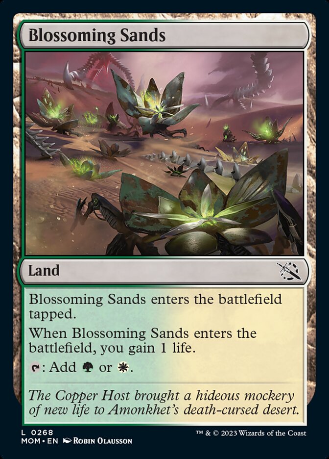 Blossoming Sands [March of the Machine] | Rook's Games and More