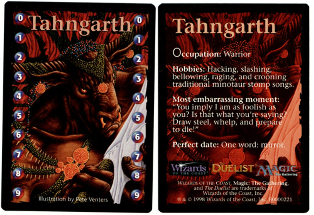 Tahngarth Life Counter Token [Media Promos] | Rook's Games and More