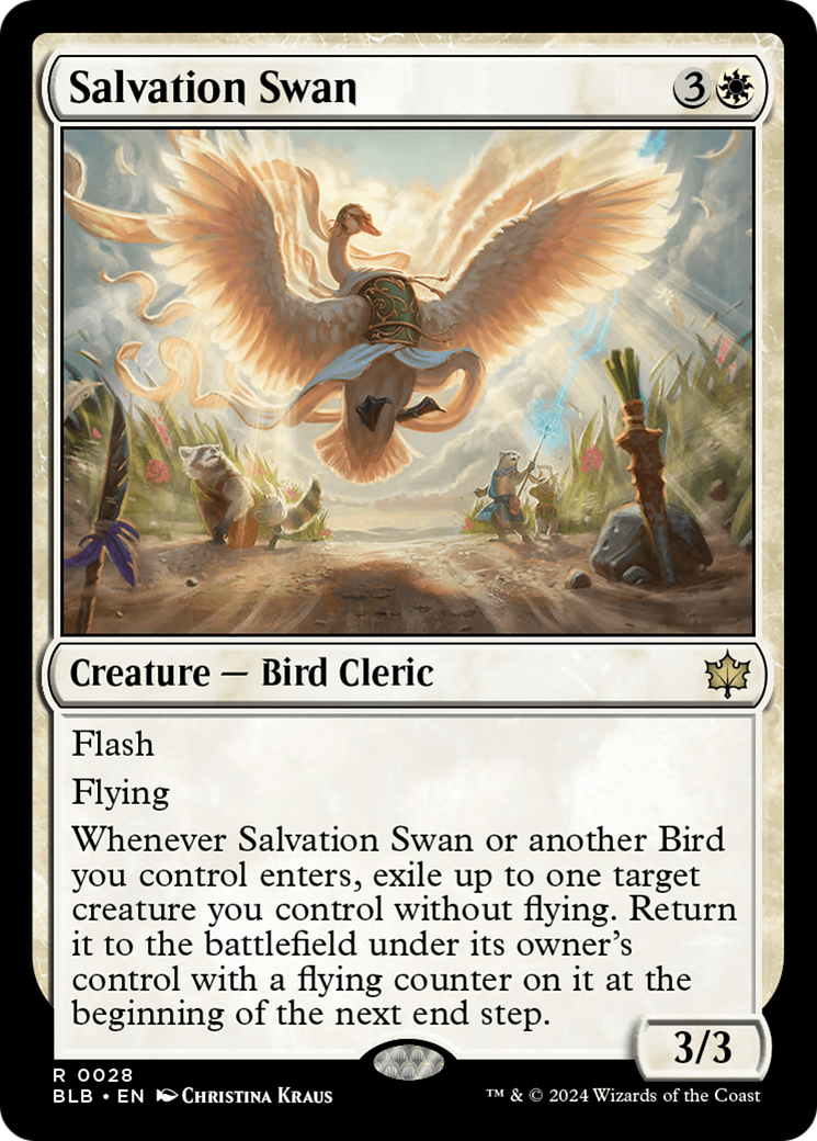 Salvation Swan [Bloomburrow] | Rook's Games and More