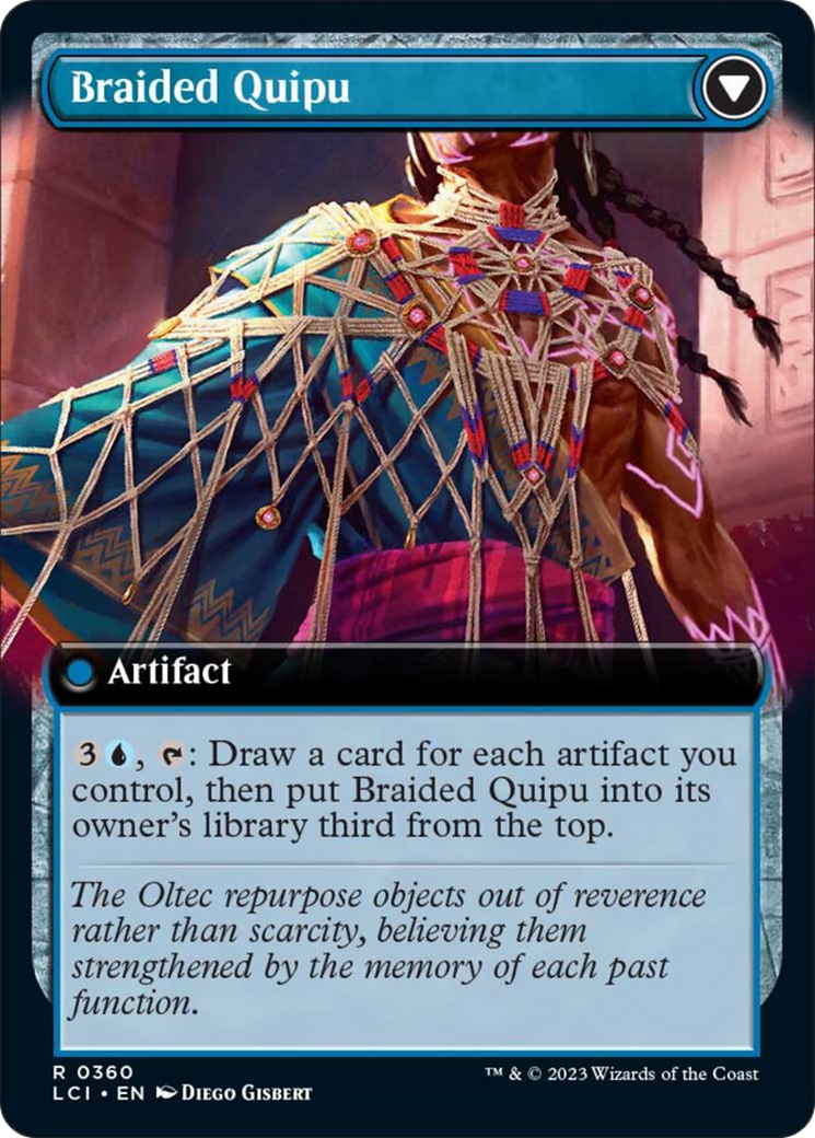 Braided Net // Braided Quipu (Extended Art) [The Lost Caverns of Ixalan] | Rook's Games and More