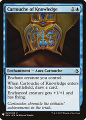 Cartouche of Knowledge [Mystery Booster] | Rook's Games and More