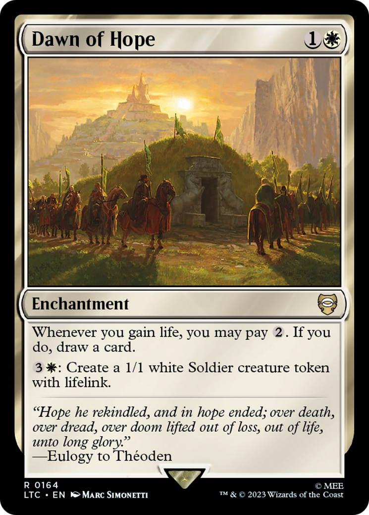 Dawn of Hope [The Lord of the Rings: Tales of Middle-Earth Commander] | Rook's Games and More