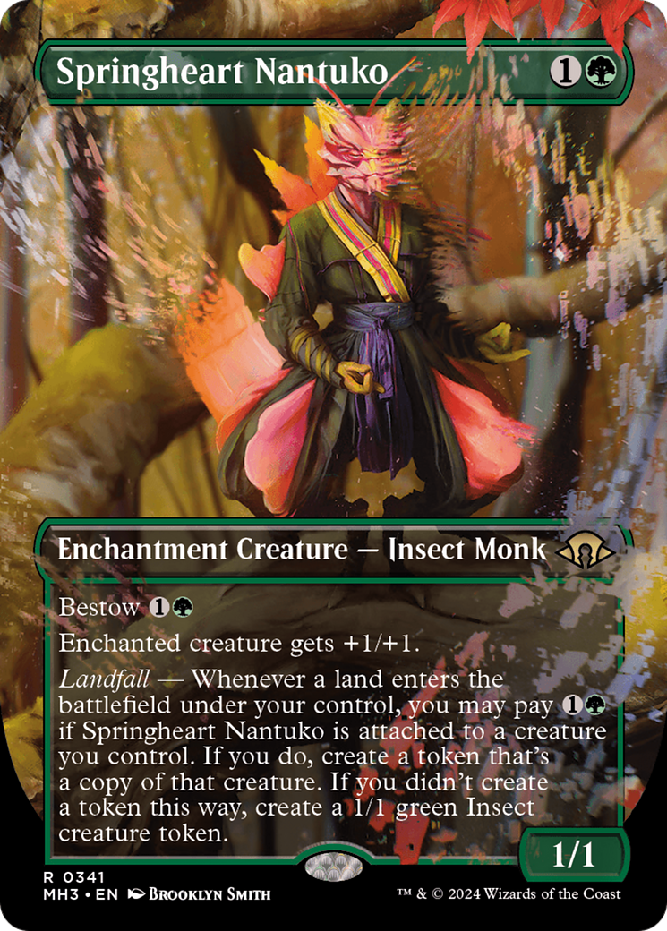 Springheart Nantuko (Borderless) [Modern Horizons 3] | Rook's Games and More