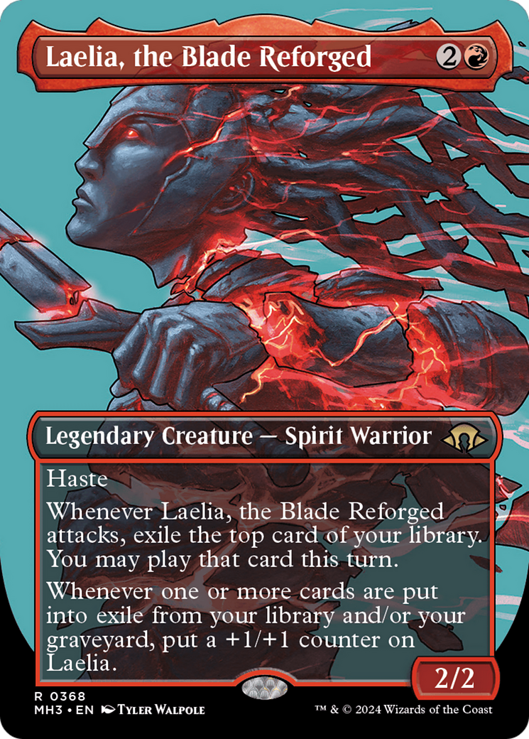 Laelia, the Blade Reforged (Borderless) [Modern Horizons 3] | Rook's Games and More