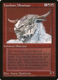 Hurloon Minotaur (Oversized) [Oversize Cards] | Rook's Games and More