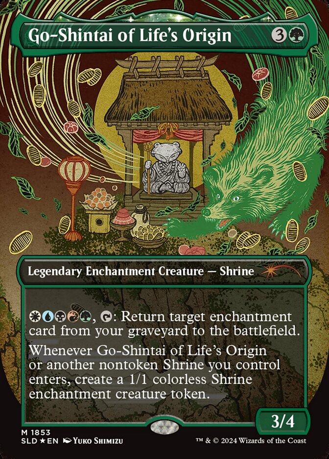 Go-Shintai of Life's Origin (Display Commander) - Thick Stock [Secret Lair Drop Series] | Rook's Games and More