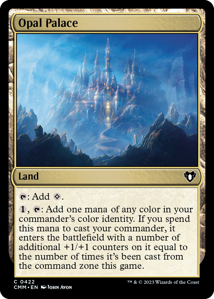 Opal Palace [Commander Masters] | Rook's Games and More