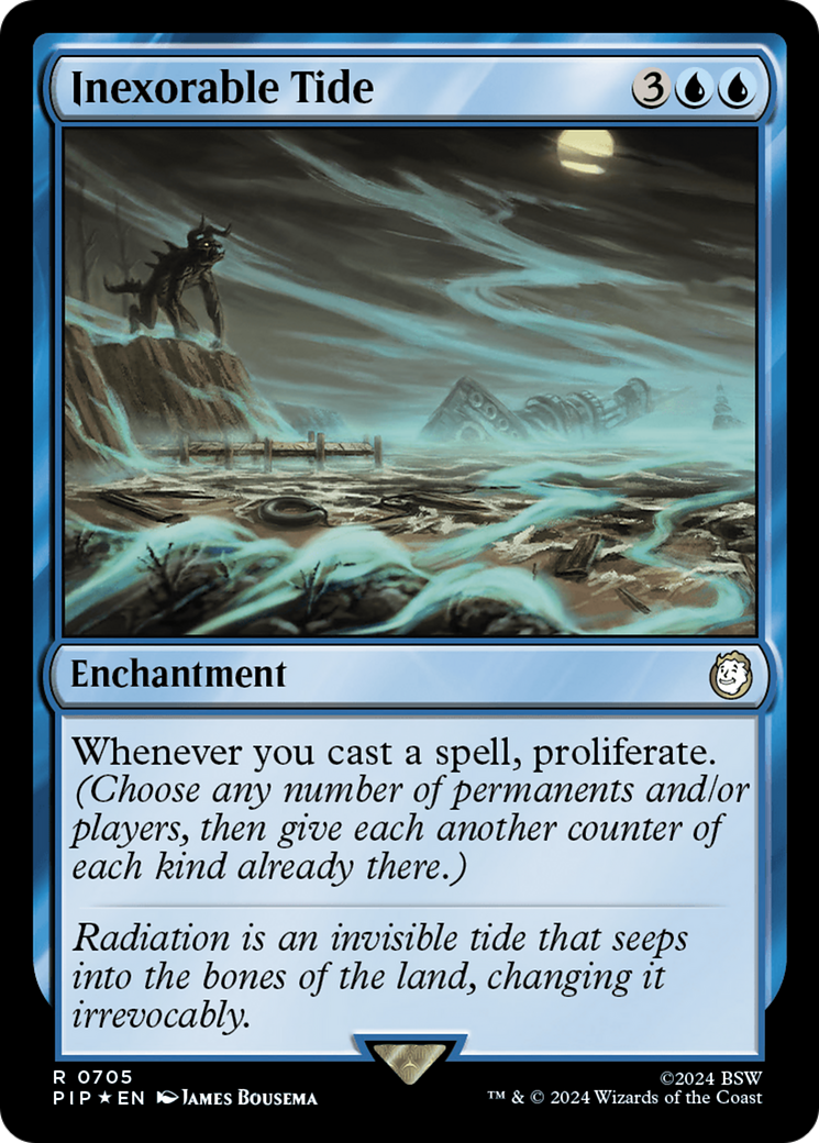 Inexorable Tide (Surge Foil) [Fallout] | Rook's Games and More