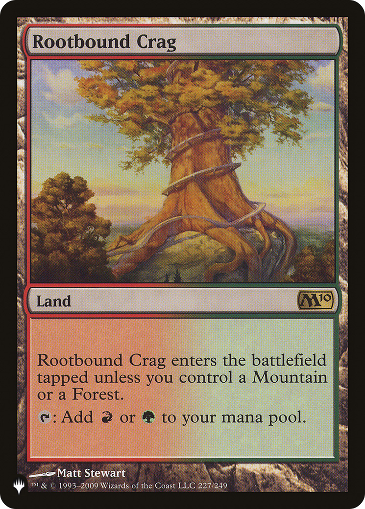 Rootbound Crag [The List] | Rook's Games and More