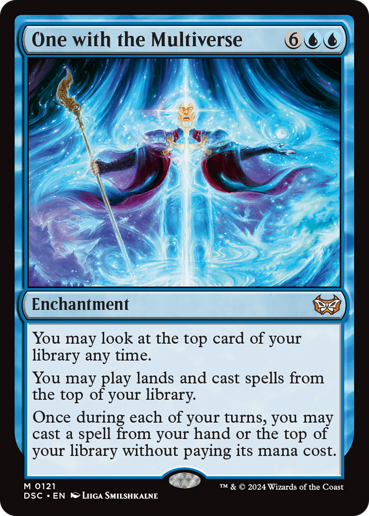 One with the Multiverse [Duskmourn: House of Horror Commander] | Rook's Games and More