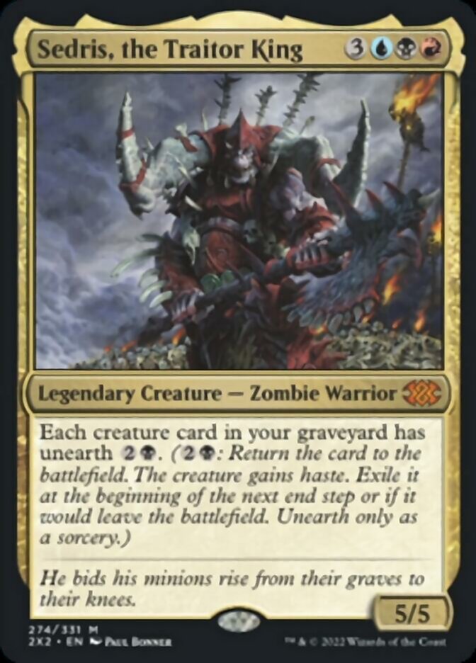 Sedris, the Traitor King [Double Masters 2022] | Rook's Games and More