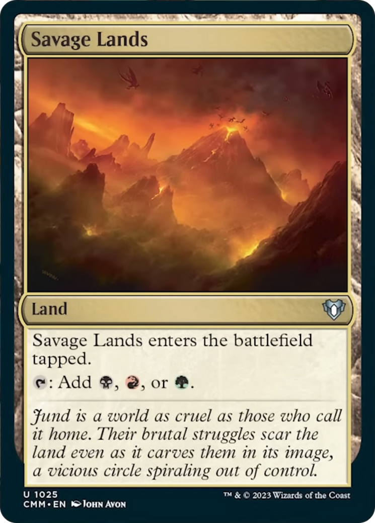 Savage Lands [Commander Masters] | Rook's Games and More