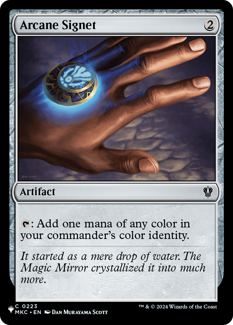Arcane Signet (MKC) [The List] | Rook's Games and More