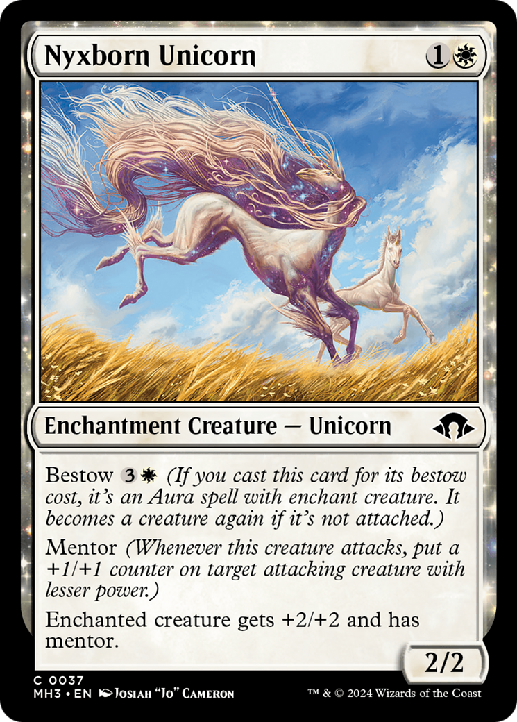 Nyxborn Unicorn [Modern Horizons 3] | Rook's Games and More