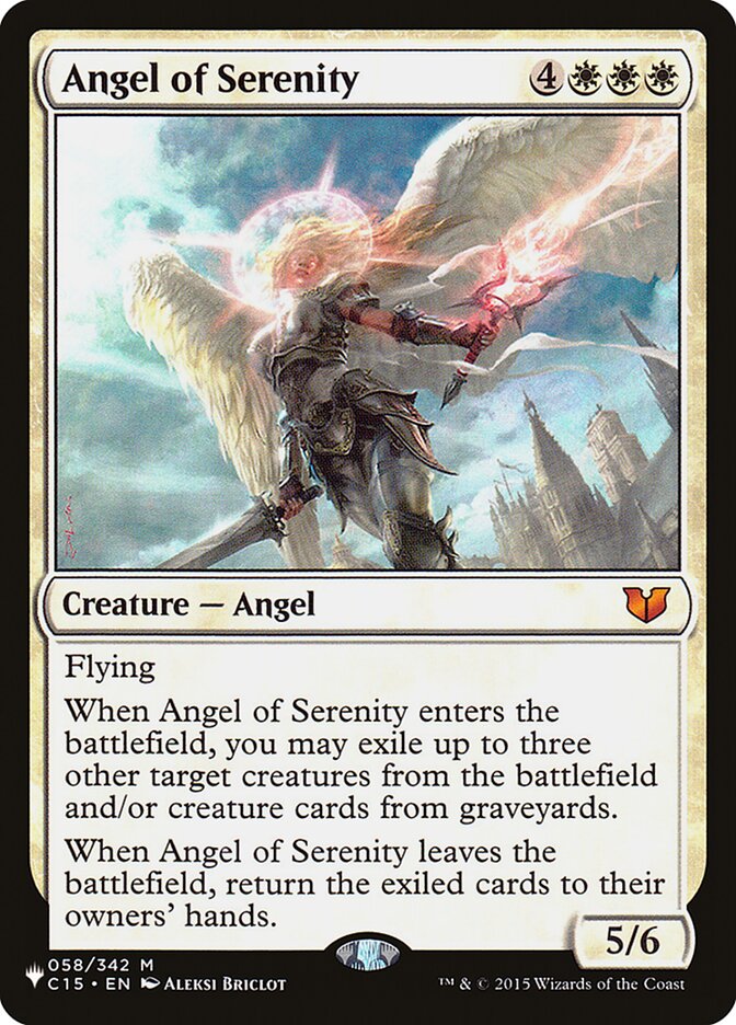 Angel of Serenity [The List] | Rook's Games and More