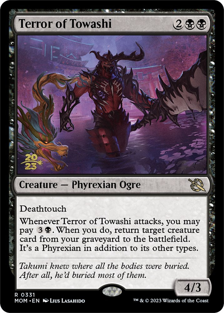 Terror of Towashi [March of the Machine Prerelease Promos] | Rook's Games and More