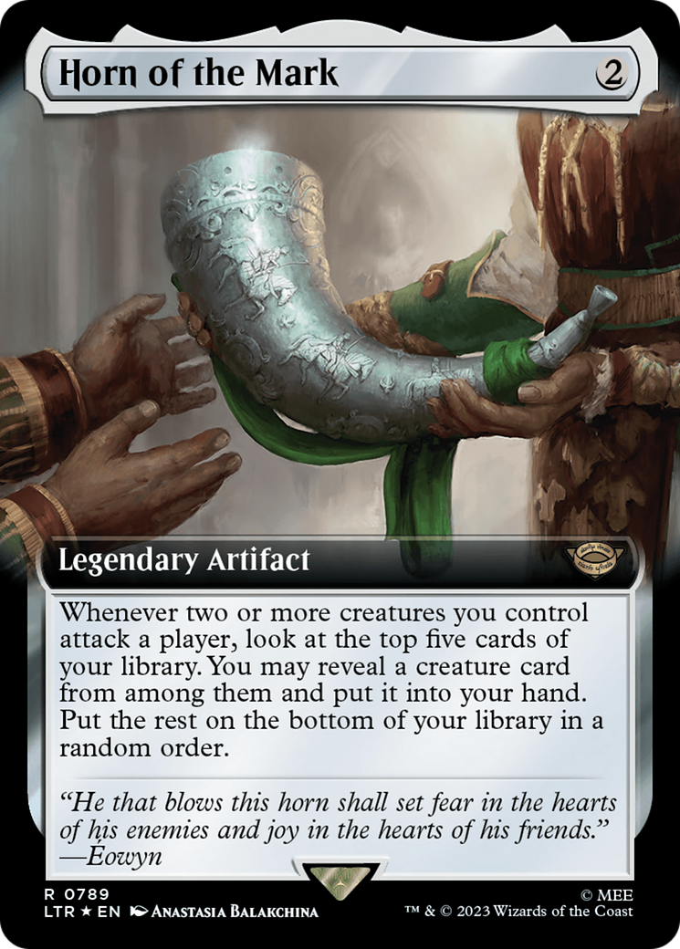 Horn of the Mark (Extended Art) (Surge Foil) [The Lord of the Rings: Tales of Middle-Earth] | Rook's Games and More