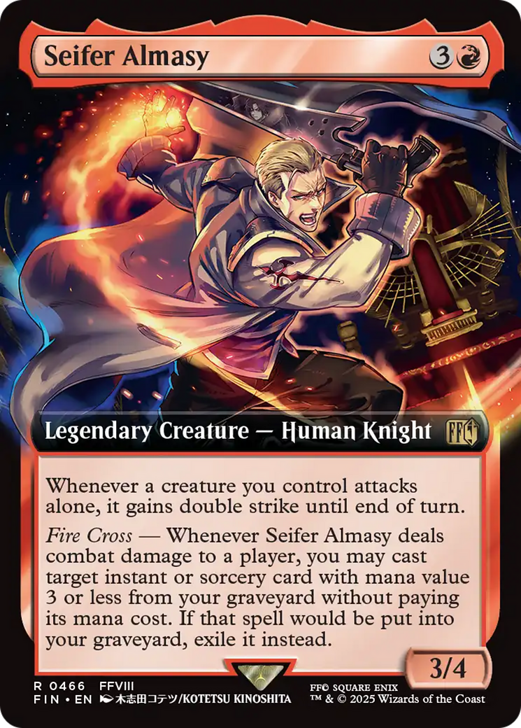 Seifer Almasy (Extended Art) [FINAL FANTASY] | Rook's Games and More