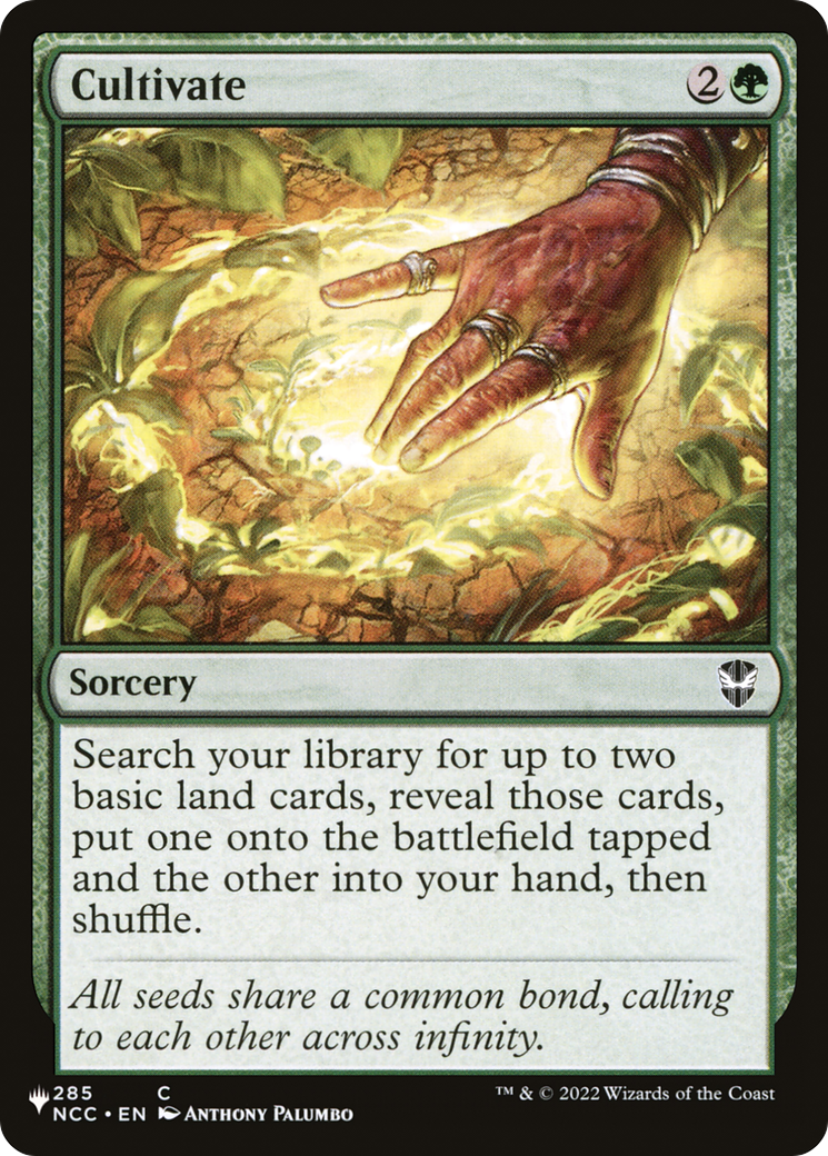 Cultivate (NCC) [The List] | Rook's Games and More