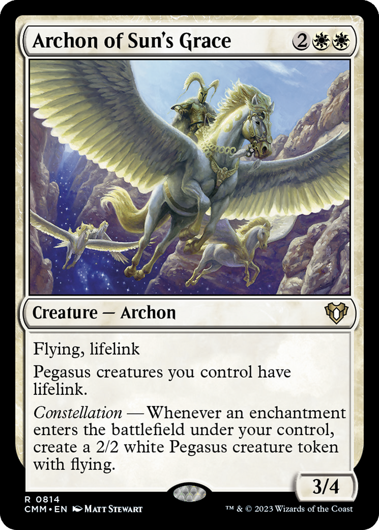 Archon of Sun's Grace [Commander Masters] | Rook's Games and More