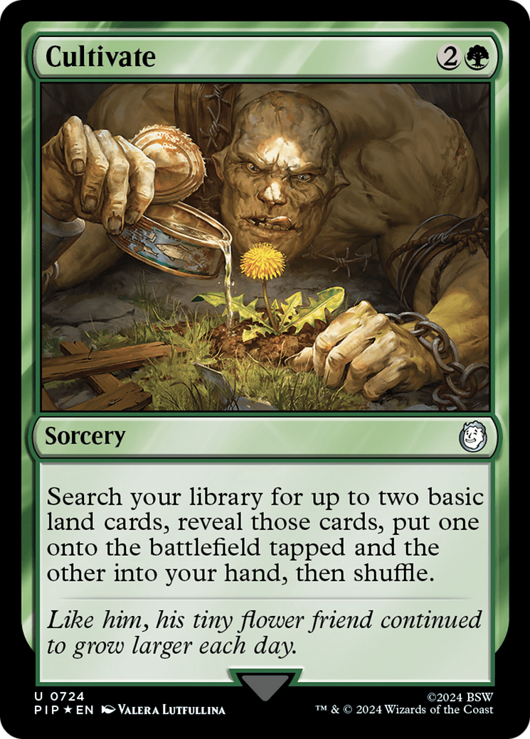 Cultivate (Surge Foil) [Fallout] | Rook's Games and More