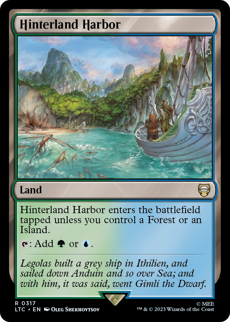 Hinterland Harbor [The Lord of the Rings: Tales of Middle-Earth Commander] | Rook's Games and More
