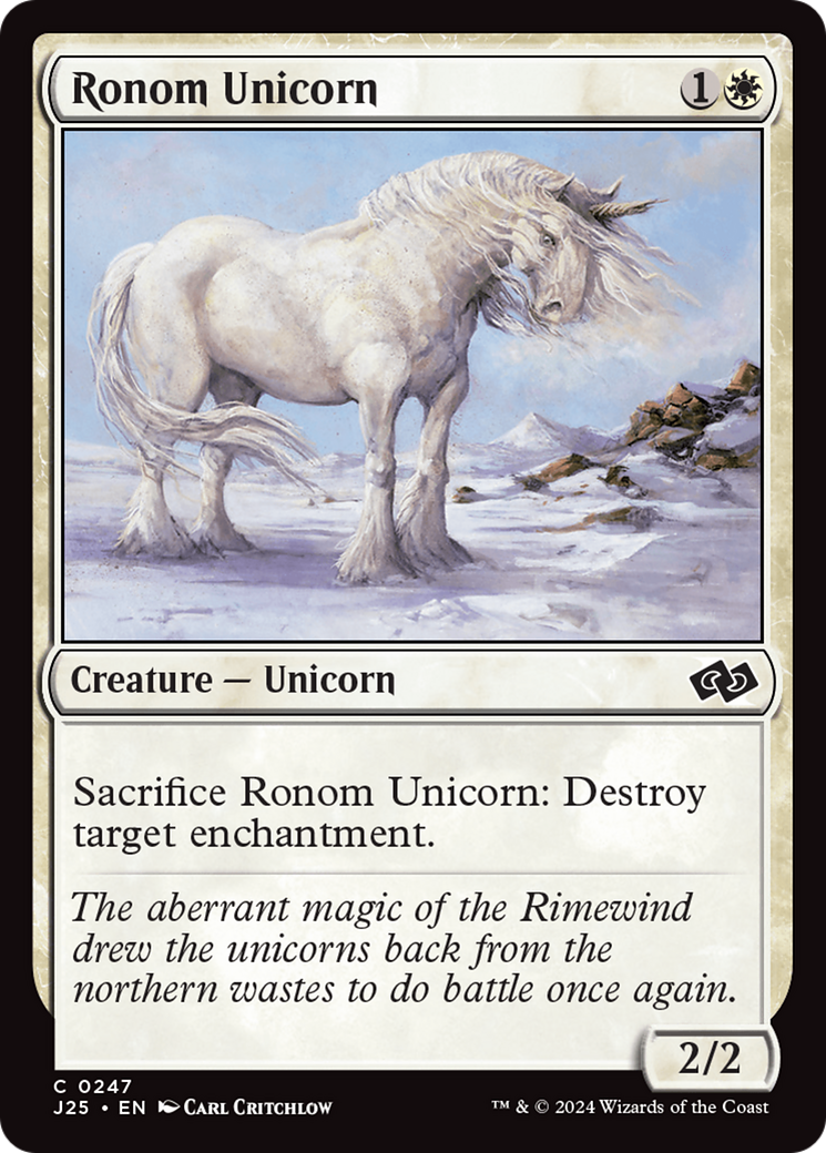 Ronom Unicorn [Foundations Jumpstart] | Rook's Games and More