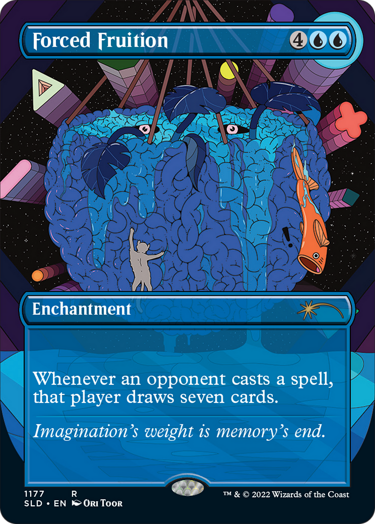 Forced Fruition (Borderless) [Secret Lair Drop Series] | Rook's Games and More