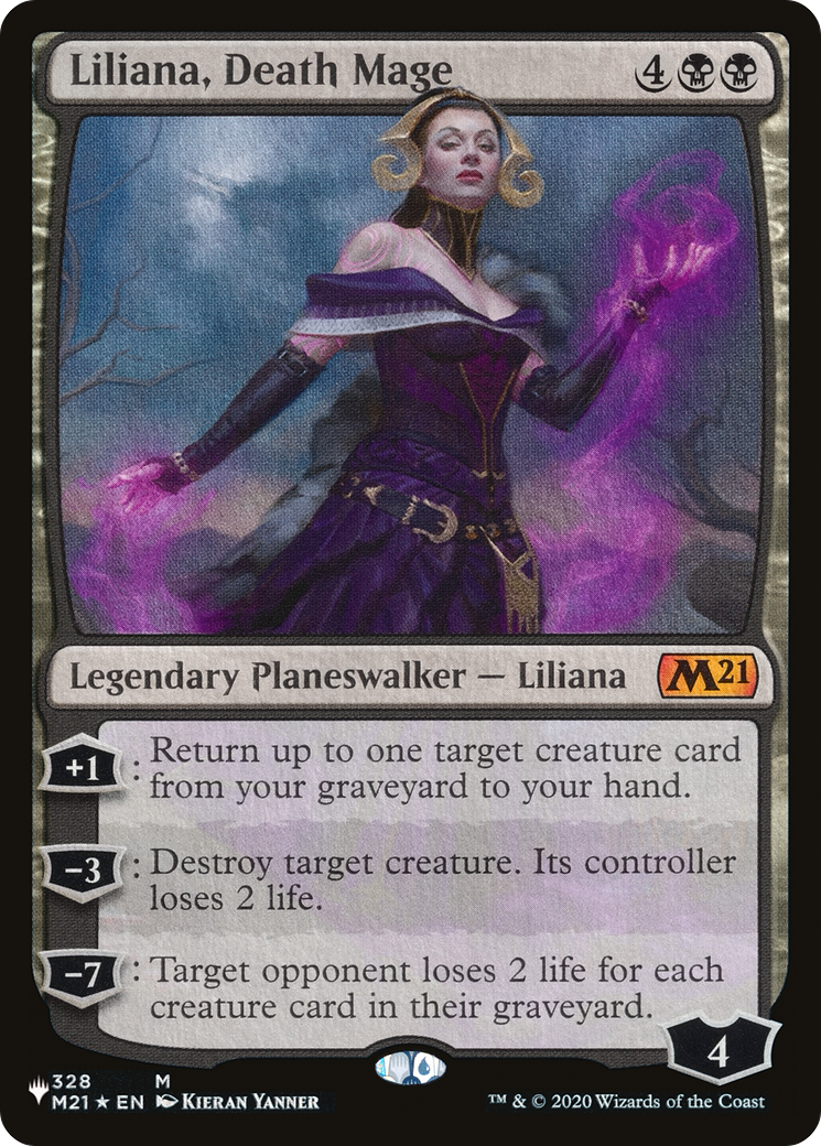 Liliana, Death Mage [The List] | Rook's Games and More