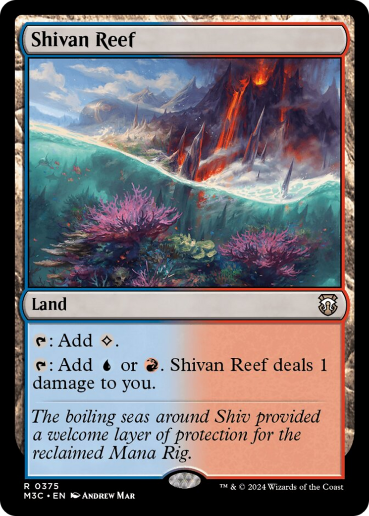 Shivan Reef [Modern Horizons 3 Commander] | Rook's Games and More