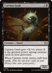 Carrion Grub [Duskmourn: House of Horror Commander] | Rook's Games and More