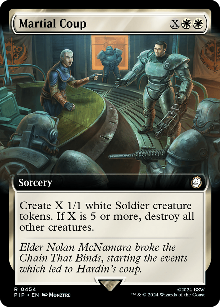 Martial Coup (Extended Art) [Fallout] | Rook's Games and More