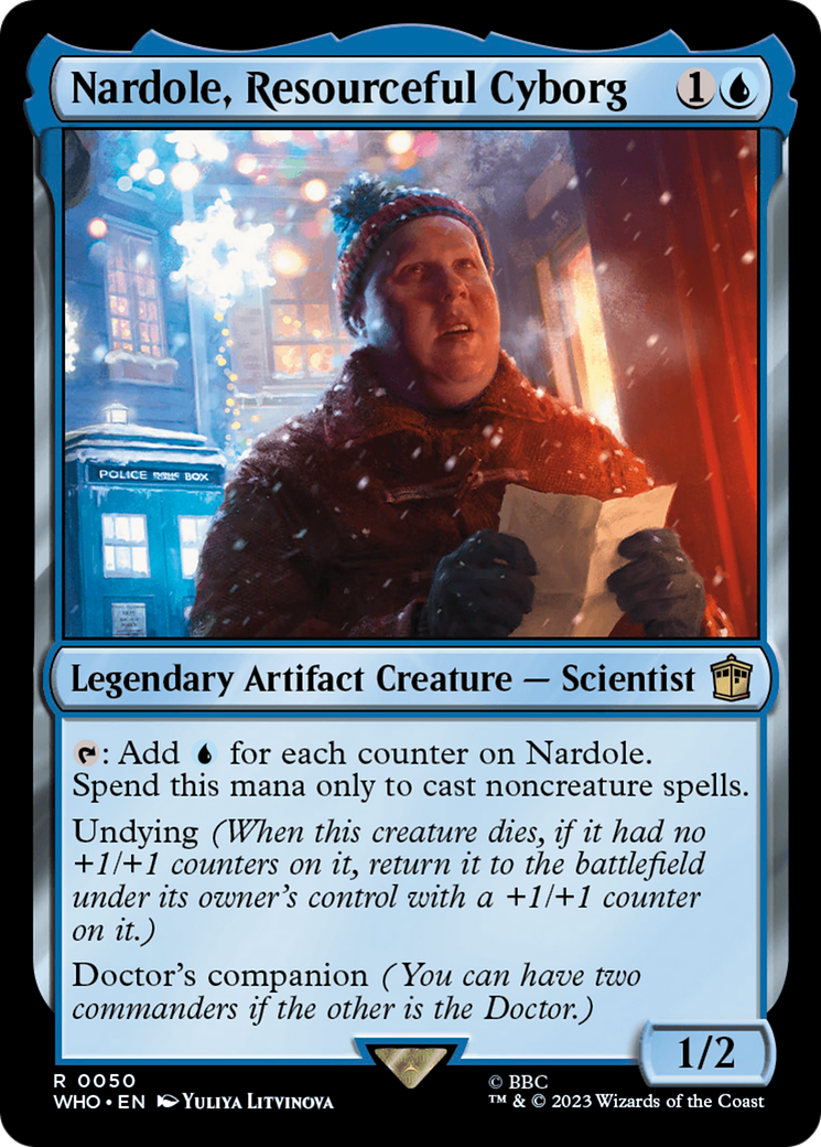 Nardole, Resourceful Cyborg [Doctor Who] | Rook's Games and More