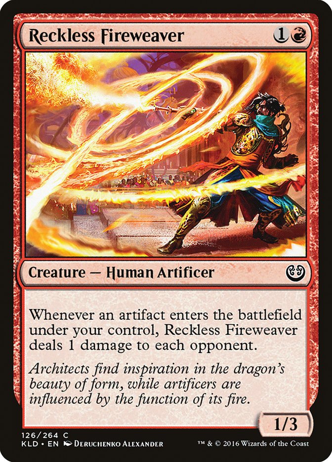 Reckless Fireweaver [Kaladesh] | Rook's Games and More