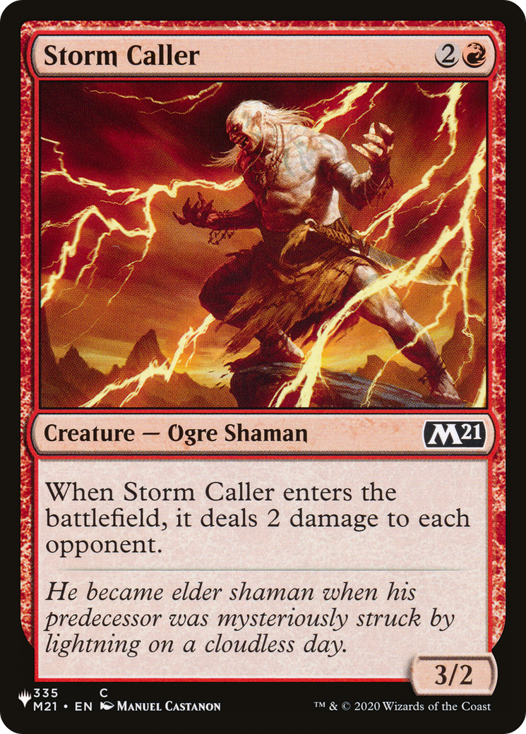 Storm Caller [The List Reprints] | Rook's Games and More