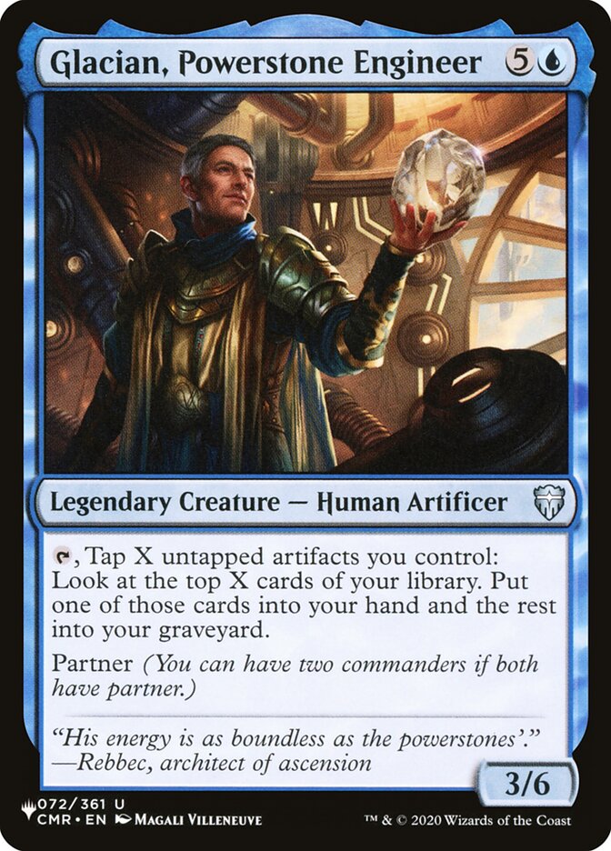 Glacian, Powerstone Engineer [The List] | Rook's Games and More