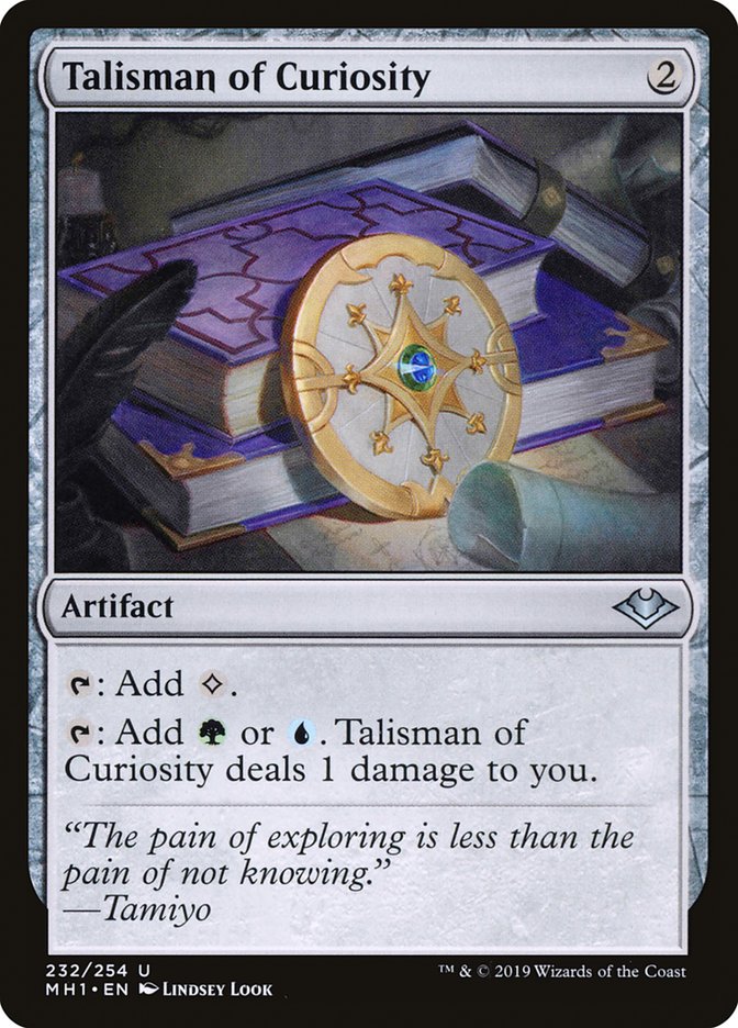 Talisman of Curiosity [Modern Horizons] | Rook's Games and More