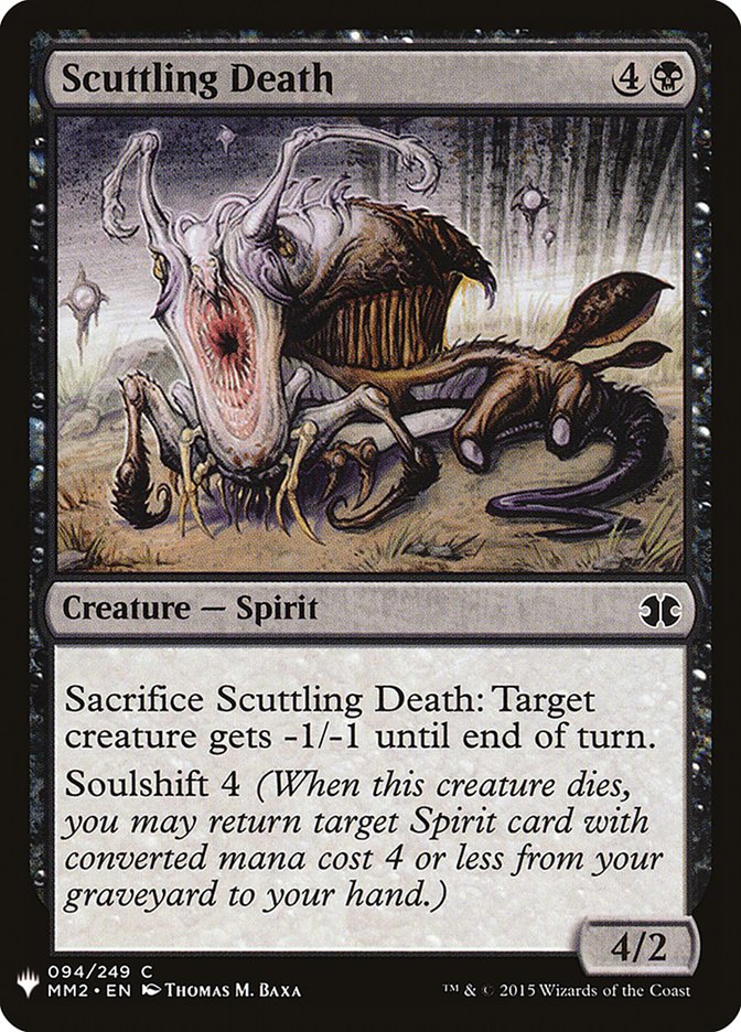 Scuttling Death [Mystery Booster] | Rook's Games and More