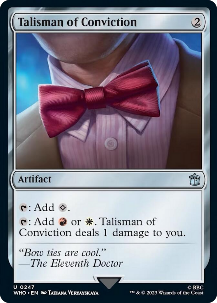 Talisman of Conviction [Doctor Who] | Rook's Games and More