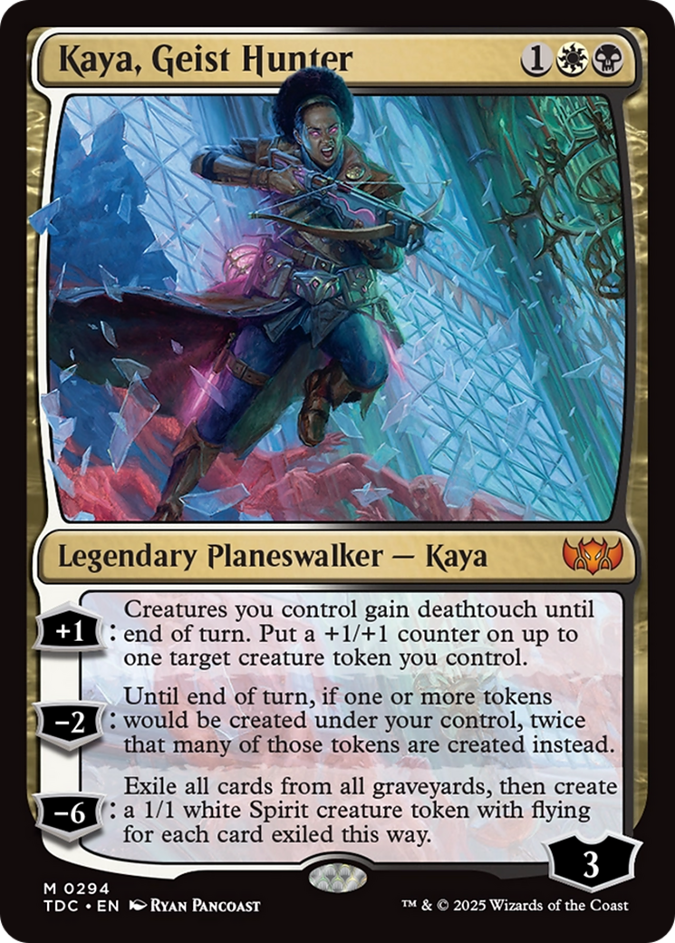 Kaya, Geist Hunter [Tarkir: Dragonstorm Commander] | Rook's Games and More