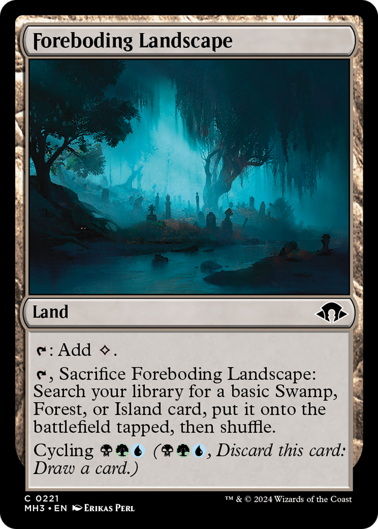 Foreboding Landscape [Modern Horizons 3] | Rook's Games and More