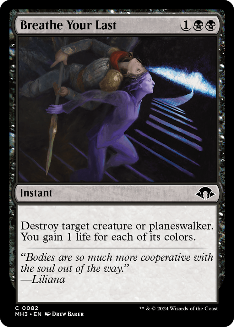 Breathe Your Last [Modern Horizons 3] | Rook's Games and More