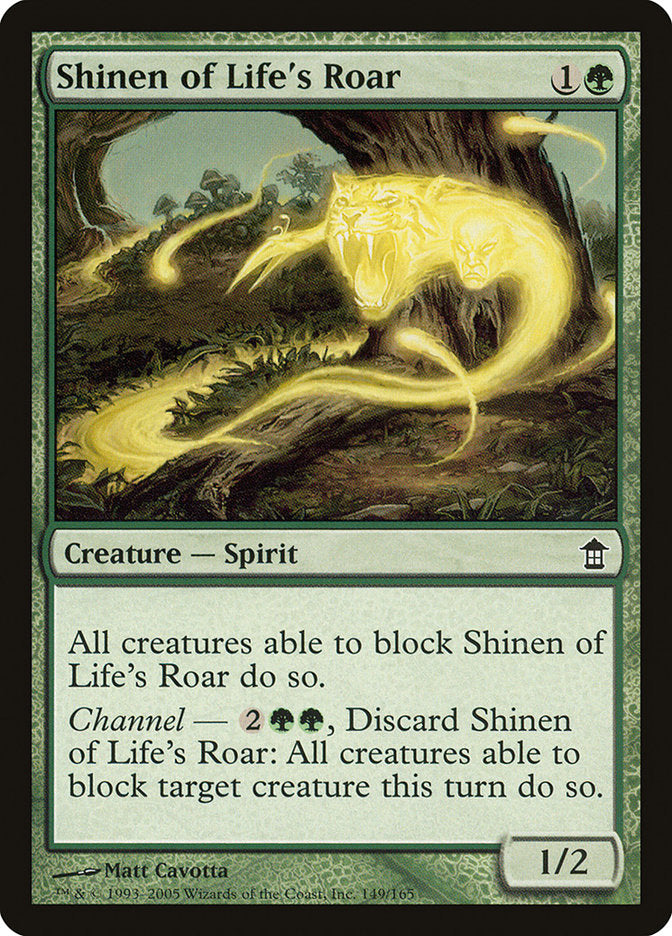 Shinen of Life's Roar [Saviors of Kamigawa] | Rook's Games and More