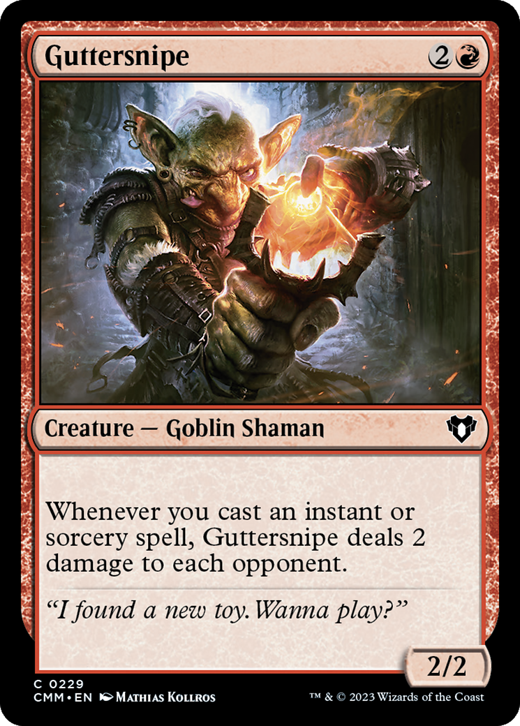 Guttersnipe [Commander Masters] | Rook's Games and More