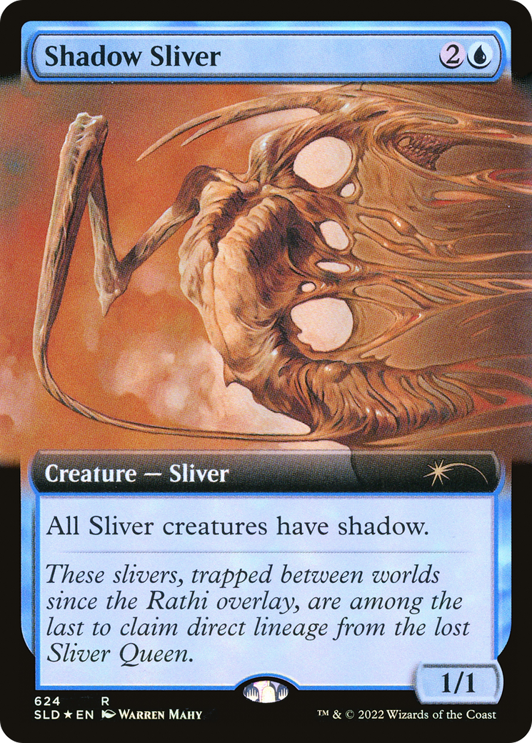 Shadow Sliver (Extended Art) [Secret Lair Drop Promos] | Rook's Games and More