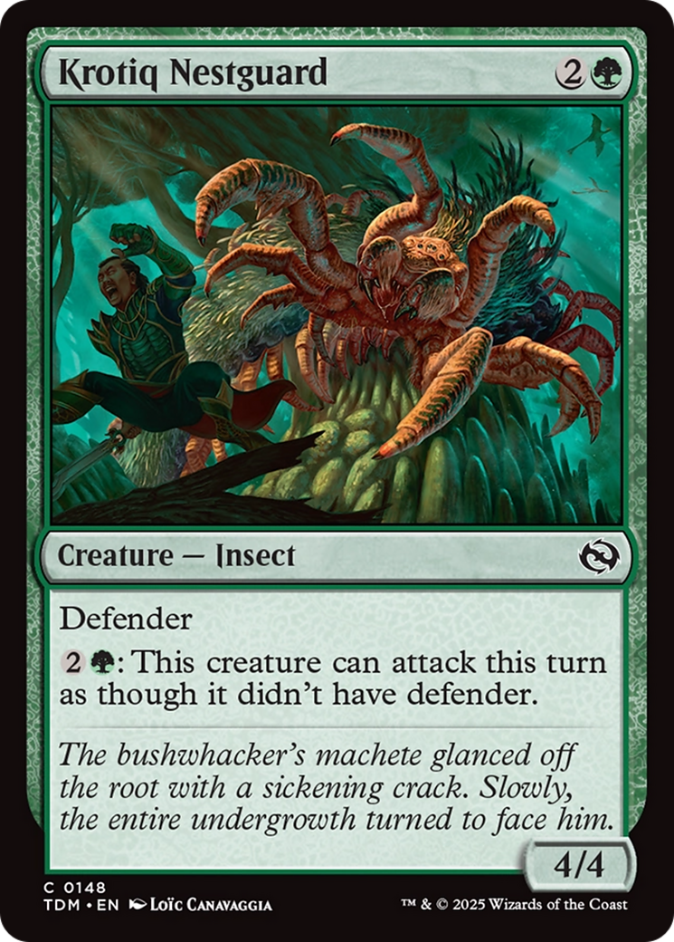 Krotiq Nestguard [Tarkir: Dragonstorm] | Rook's Games and More