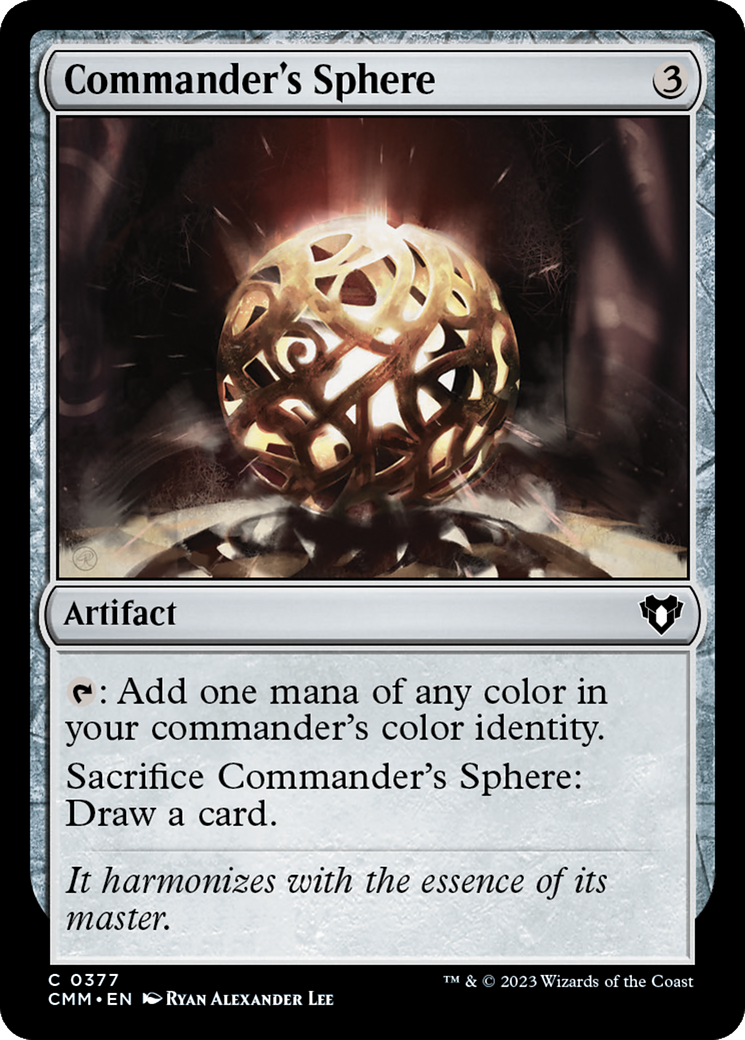 Commander's Sphere [Commander Masters] | Rook's Games and More